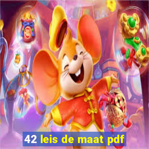 42 leis de maat pdf